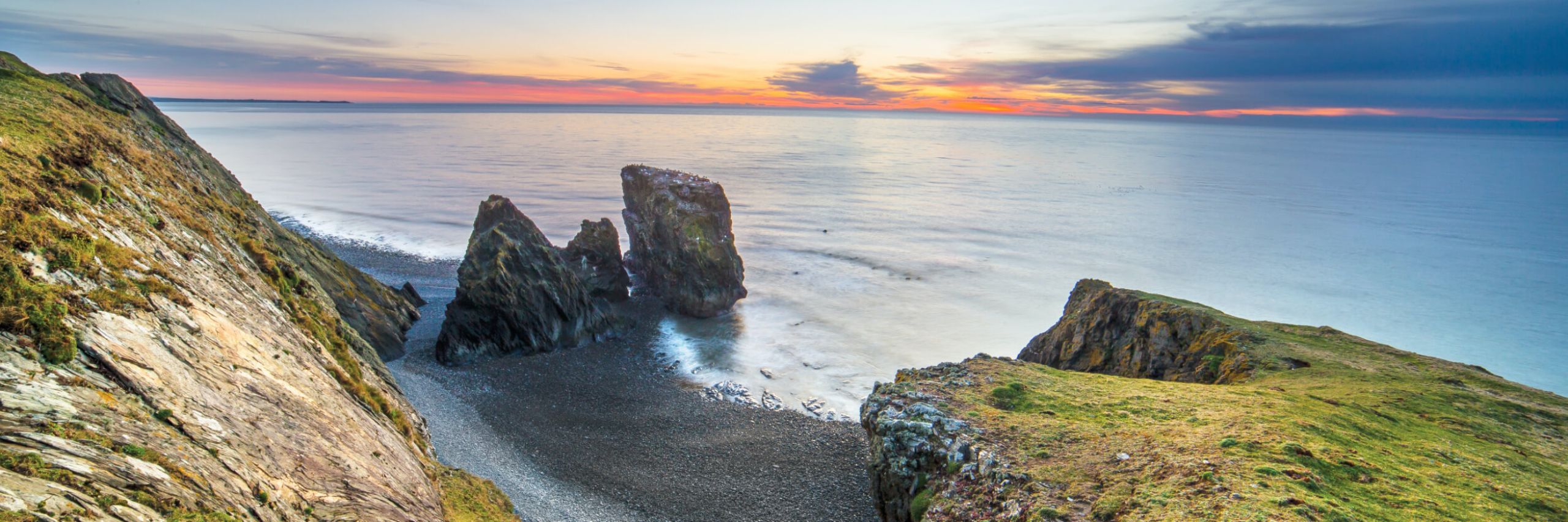 The stacks at Trefor, North Wales by Neil Mark Thomas from unsplash